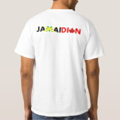 JamaidianのTシャツ Tシャツ (裏面)