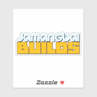 Jamangbai BUILDS ロゴステッカー シール
