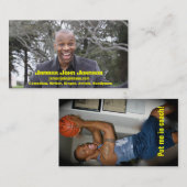 Jamarrジョンジョンソン 名刺 (正面/裏面)