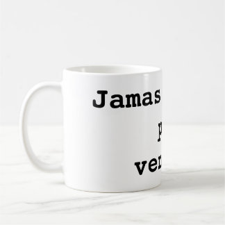 Jamas te des por vencido コーヒーマグカップ