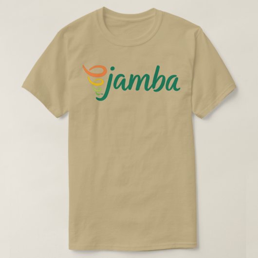 Jamba Juice  Tシャツ (デザイン正面)