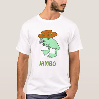 JamboのカエルのTシャツ Tシャツ