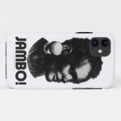 JAMBO! スワヒリ族の挨拶 Case-Mate iPhoneケース (裏面(横))