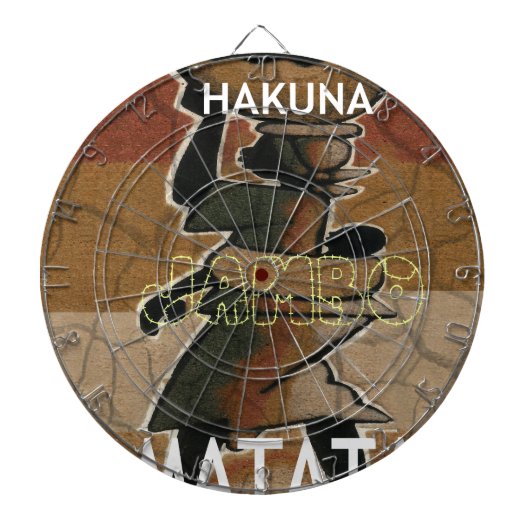 Jambo Habari Hakuna Matata. ダーツボード (正面)