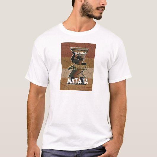 Jambo Habari Hakuna Matata. Tシャツ (正面)