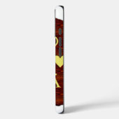 Jambo Hakuna Matata：アフリカ美術プリント/グラフィック Case-Mate iPhoneケース (裏面 / 左)