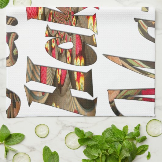 Jambo! Hakuna Matata キッチンタオル (折り畳み)