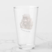 Jambo The Hairless Chimp (自分の文字に変更) タンブラーグラス (裏面)