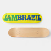 JAMBRAZIL JMTSkateboard、7 3/4"デッキ スケートボード (横)