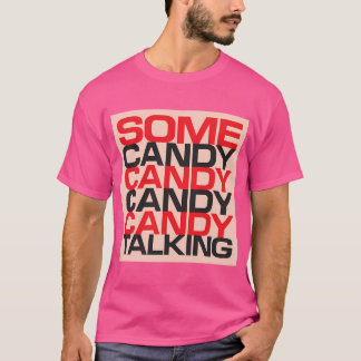 Jamcキャンディ話しタイポグラフ Tシャツ