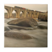 James川上の列車 タイル (正面)