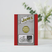 James 1913配達自転車広告 ポストカード (スタンド正面)