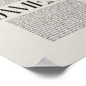 James 1 – 信仰と忍耐バイブル聖句ウォールアート ポスター (角)