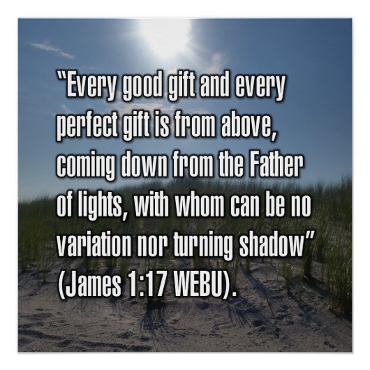 James 1:17 WEBU ポスター (正面)