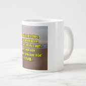 James 1:19-20 WEBU Mug ジャンボコーヒーマグカップ (正面右)