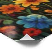  JAMES 2:26 Field of Flowers ポスター (コーナー)