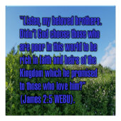 James 2:5 WEBU ポスター (正面)