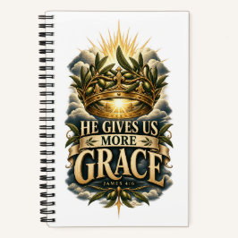 JAMES 4:6 彼はさらに恵みを与えてくださる ノート