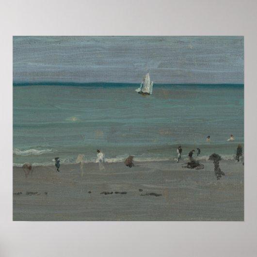 James Abbott McNeill Whistler-Coast Scene、Batthers ポスター (正面)