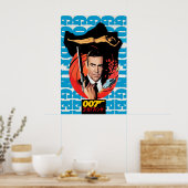 James Bond Gold Finger Vintage Japanese Movie ポスター (キッチン)