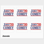 James Comey社長2020年 – スクエアシール (シート)