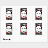 James Comey - Comey is my Homey - - スクエアシール (シート)