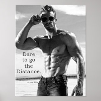 James Ellis - Go the Distance Poster ポスター