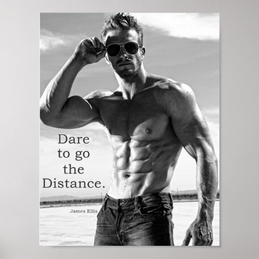 James Ellis - Go the Distance Poster ポスター (正面)