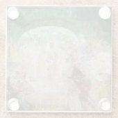 James Ensorによる仮装(1889) ガラスコースター (裏面)