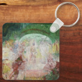 James Ensorによる仮装(1889) キーホルダー (裏面)