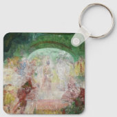 James Ensorによる仮装(1889) キーホルダー (裏面)