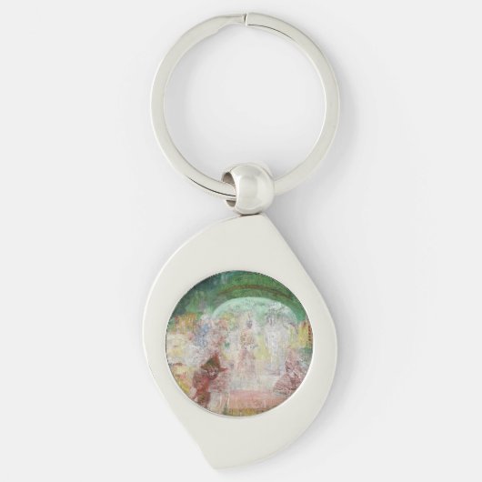 James Ensorによる仮装(1889) キーホルダー (正面)