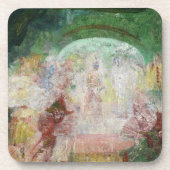 James Ensorによる仮装(1889) コースター (正面)