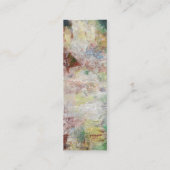 James Ensorによる仮装(1889)ブックマーク スキニー名刺 (裏面)