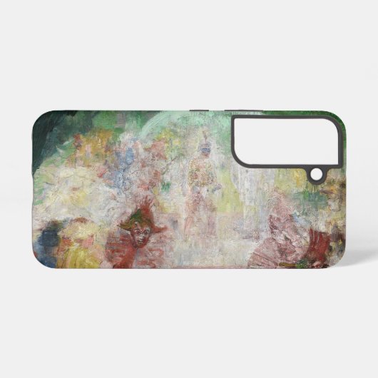 James Ensorによる仮装(1889) Samsung Galaxyケース (裏面横)