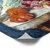 James Ensor Flowers and Vegetables ポスター (角)