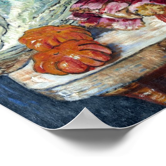 James Ensor Flowers and Vegetables ポスター (角)