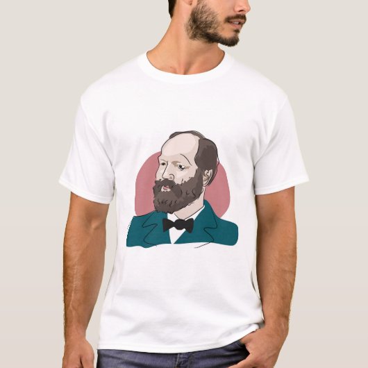 James Garfield Tシャツ (正面)