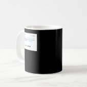 James Hardenのツイートおもしろい コーヒーマグカップ (正面左)