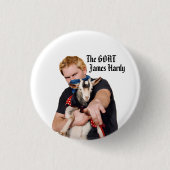 James Hardy Button 缶バッジ (正面)