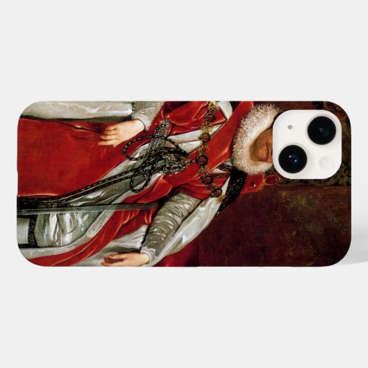 James I by Daniel Mytens Case-Mate iPhoneケース (裏面 (横))