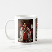 James I by Daniel Mytens Coffee Mug コーヒーマグカップ (左)