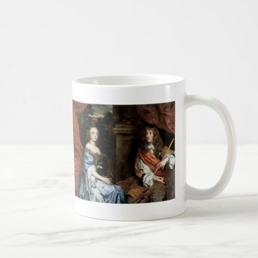 James IIとAnne Hyde by Sir Peter Lely Coffee Mu コーヒーマグカップ (右)