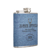 James Intveld Blue Denim Flask フラスク (右)