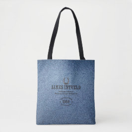 James Intveld Blue Denim Tote Bag トートバッグ