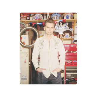 James Intveld Photo 4 with Autograph メタルプリント