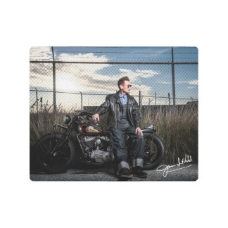 James Intveld Photo 6 with Autograph メタルプリント