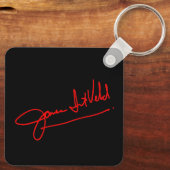 James Intveld Photo with Autograph キーホルダー (裏面)