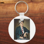 James Joyce 「Errors/Portals」引用文・ギフト&カード キーホルダー (正面)