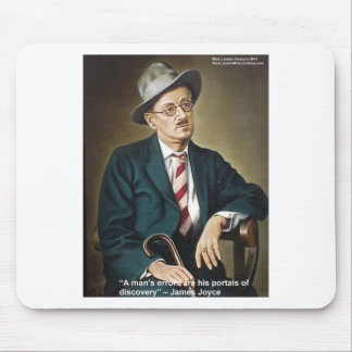 James Joyce "Errors/Portals" 引用 ギフト & カード マウスパッド